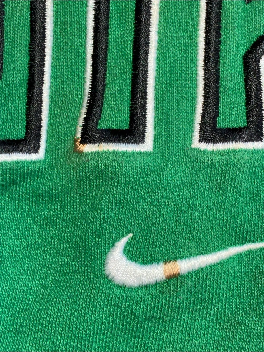 Kids Vintage 2T Green Nike Hoodie
